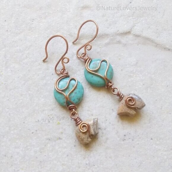 Southwestern Vibes! Mama Bears! Handmade Totem Bears & Spirit Animal Earrings - Picture 5 of 9